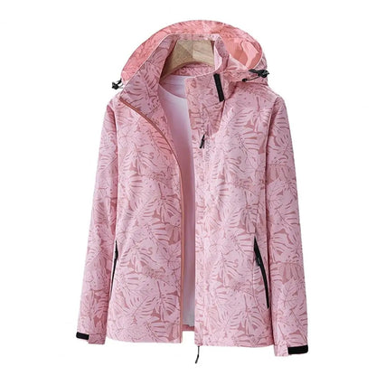 Leaf Breeze Waterproof Hooded Jacket