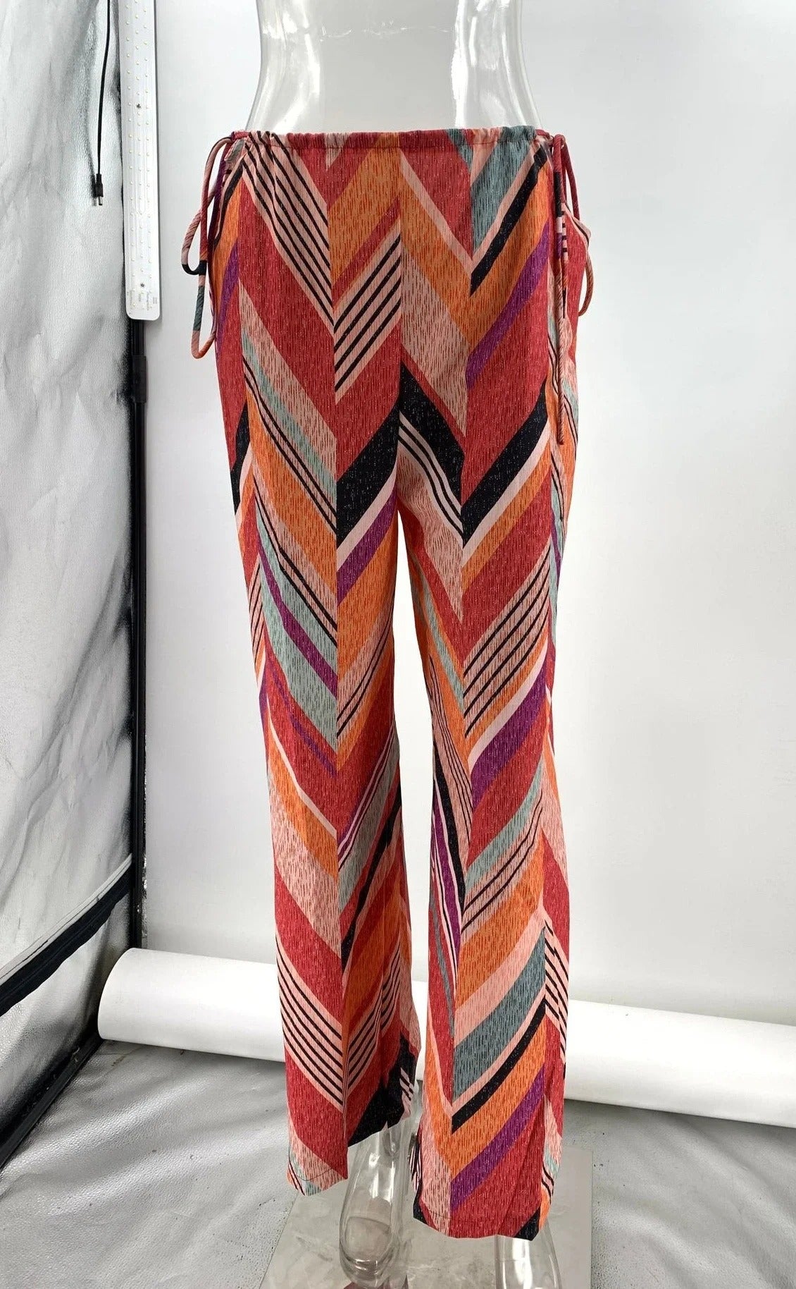 Boho Chic Geometric Two-Piece Set