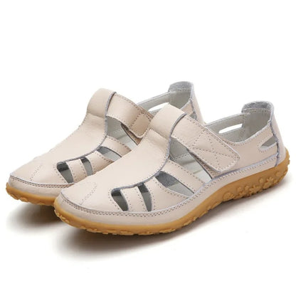 Buruijing Soft Leather Summer Sandals