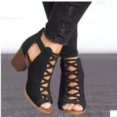 Roman Buckle Sandals