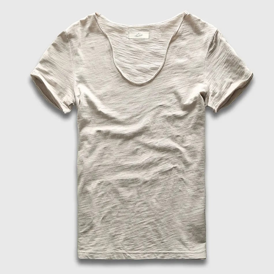 Swag V-Neck Hip Hop Tee for Men