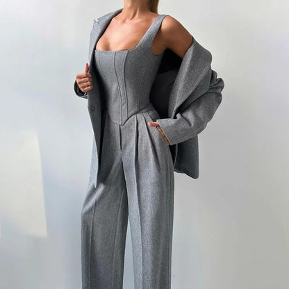 Elite Grace 3-Piece Blazer Set