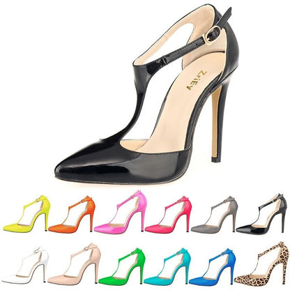 Crimson Grace T-Strap Heels