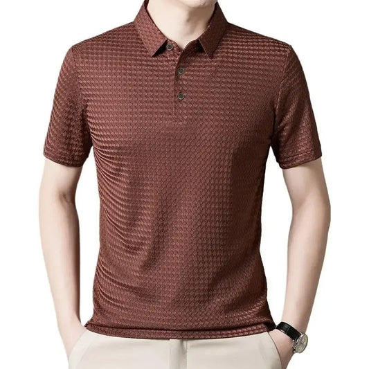 Cool Breeze Men's Ice Silk Polo