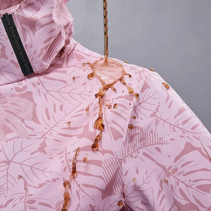 Leaf Breeze Waterproof Hooded Jacket