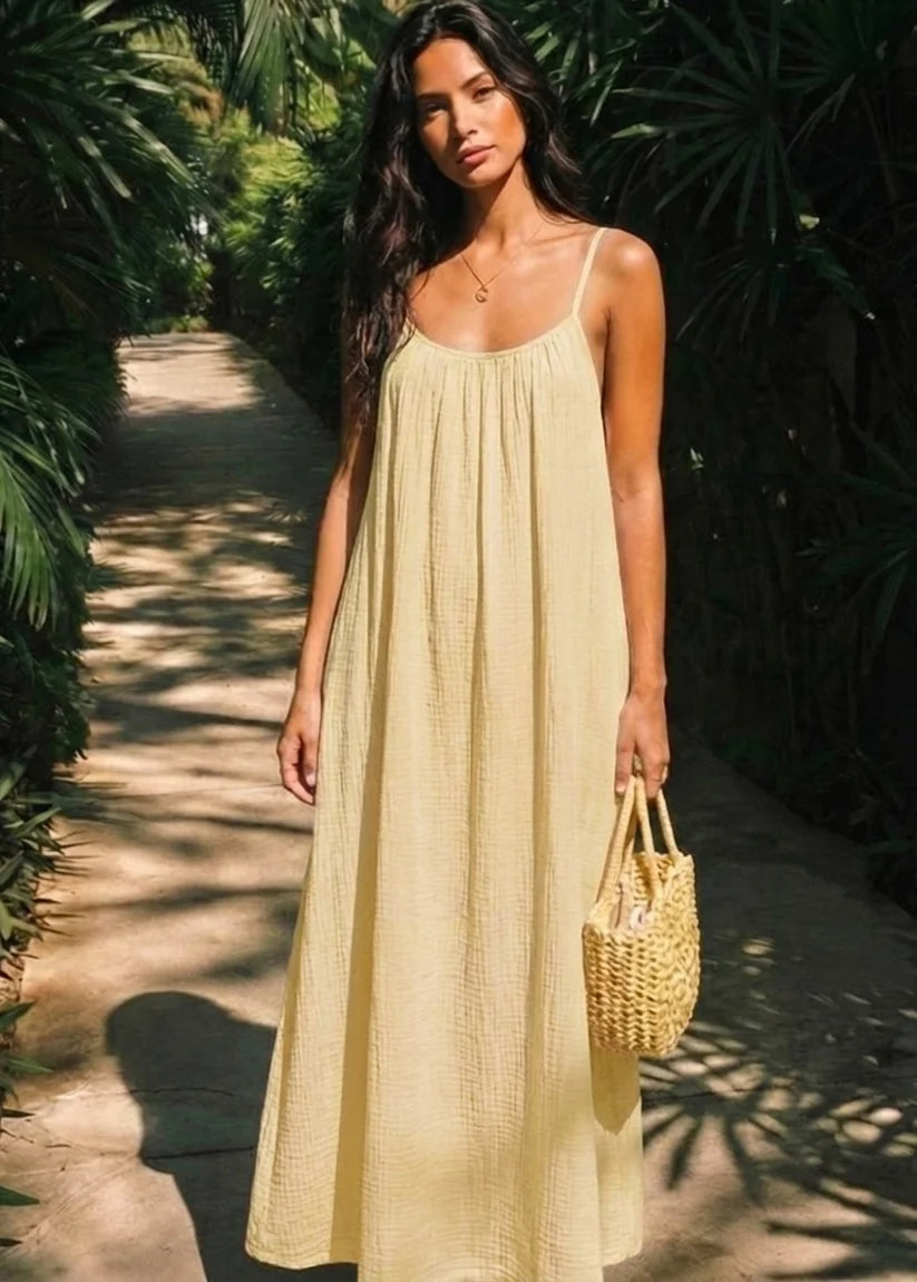 Transform Your Look with the Stylish Boho V-Neck Maxi Dress