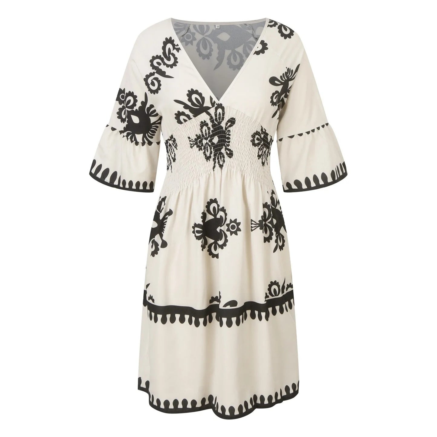Floral Flare Boho Tunic