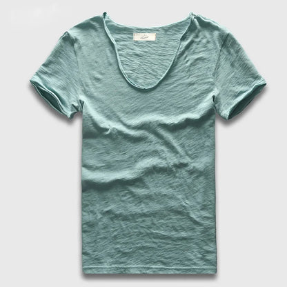Swag V-Neck Hip Hop Tee for Men