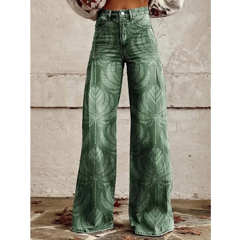 Chic Wide-Leg Cargo Pants