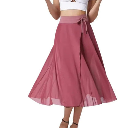 Goddess Glow Sheer Skirt Jumpsuit