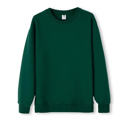 Casual Loose Fit Round Neck Sweatshirt