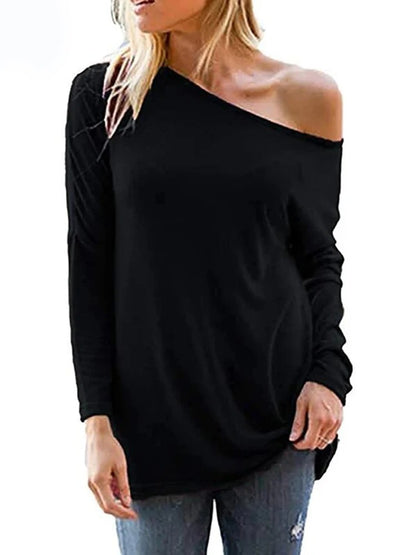 Cozy Chic Off-Shoulder Winter Top