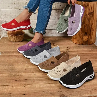 BreezeWalk Knit Mesh Sneakers