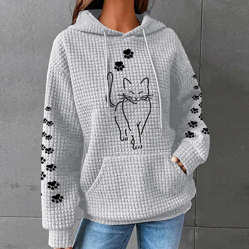 Women’s New Waffle Hooded Sweatshirt
