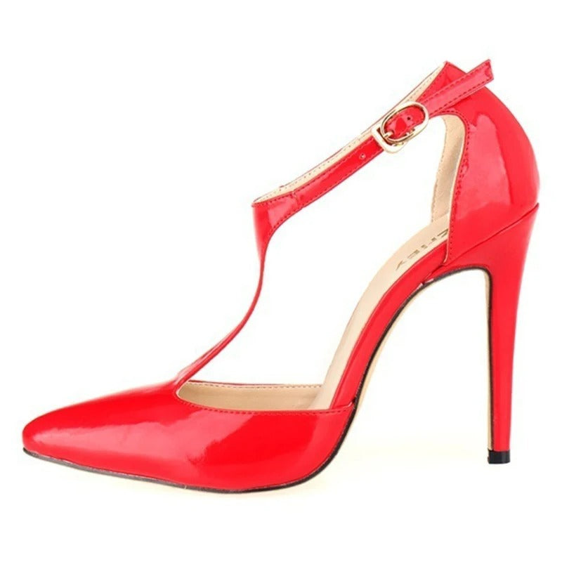 Crimson Grace T-Strap Heels