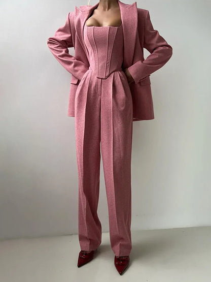 Elite Grace 3-Piece Blazer Set