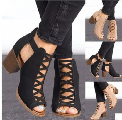 Roman Buckle Sandals