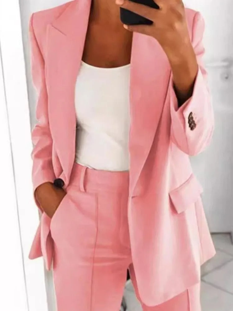 Elegant Office Lady Blazer