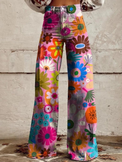 Chic Wide-Leg Cargo Pants