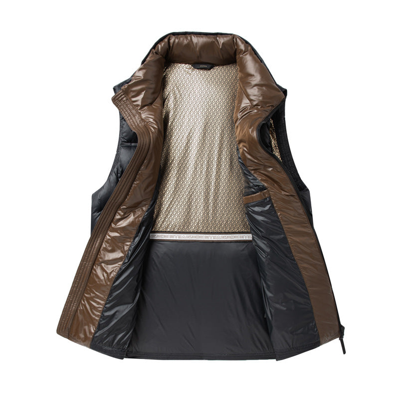 Men's Warm Sleeveless Down Vest