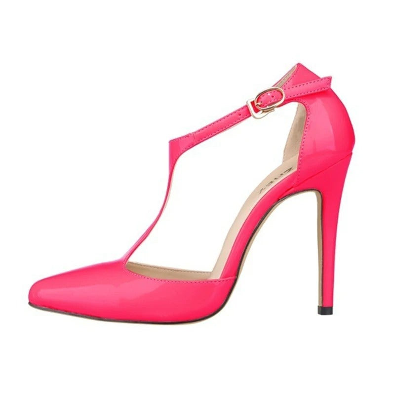 Crimson Grace T-Strap Heels