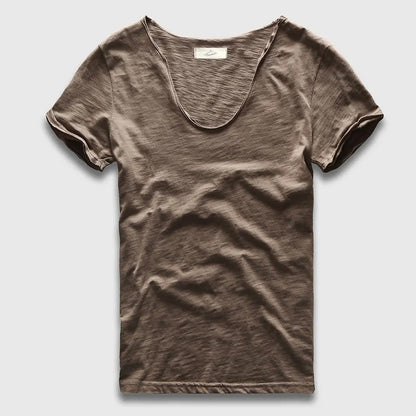 Swag V-Neck Hip Hop Tee for Men