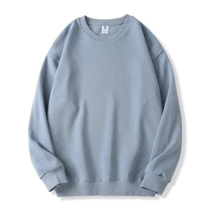 Casual Loose Fit Round Neck Sweatshirt