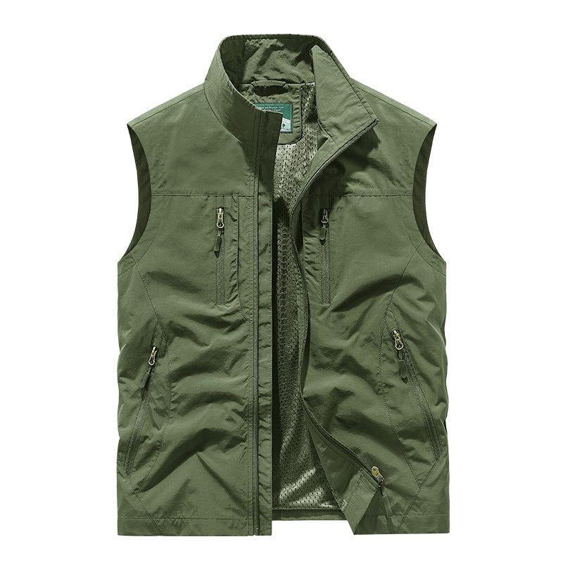 Men’s Outdoor Vest Fleece Sweatshirt