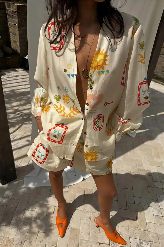 Goddess Glow Two-Piece Summer Set