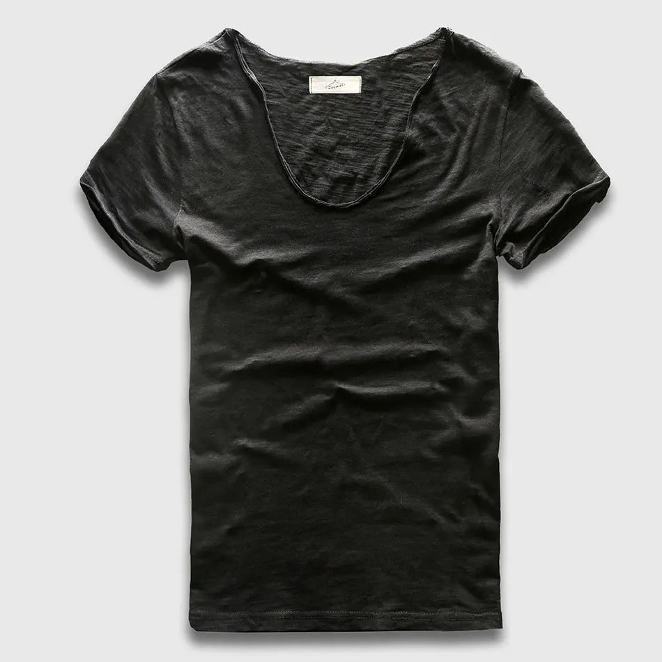Swag V-Neck Hip Hop Tee for Men