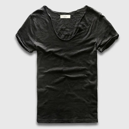Swag V-Neck Hip Hop Tee for Men