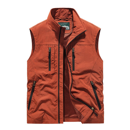Men’s Outdoor Vest Fleece Sweatshirt