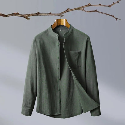 Cotton Linen Travel Shirt