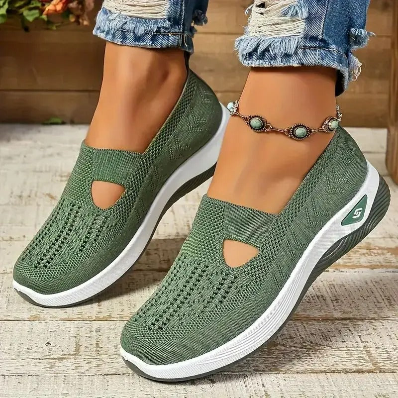 BreezeWalk Knit Mesh Sneakers