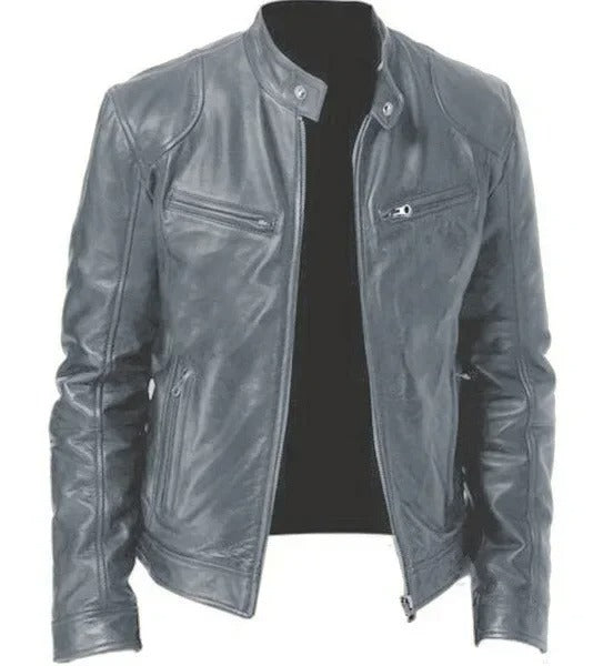 Men's Slim Leather Jacket
