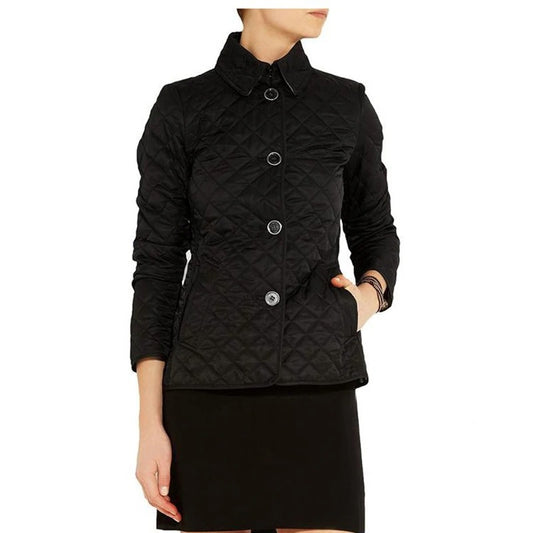 Vintage Slim Fit Lapel Down Coat