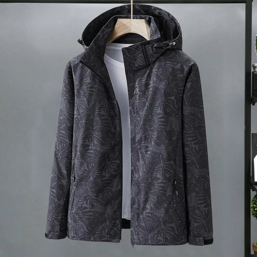 Leaf Breeze Waterproof Hooded Jacket