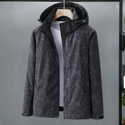 Leaf Breeze Waterproof Hooded Jacket
