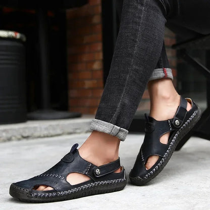 Terra Flex Men's Genuine Leather Sandals