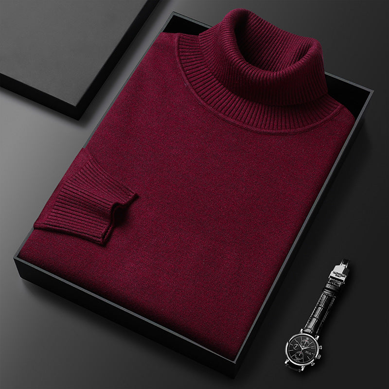 Mens Turtleneck Pullover Sweater