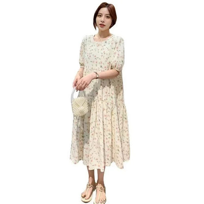Blossom Ease Plus Midi Dress
