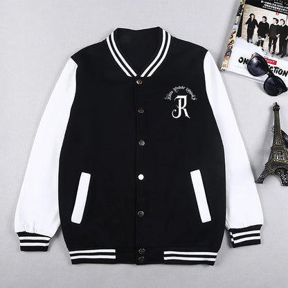 R Mark Preppy Baseball Jacket