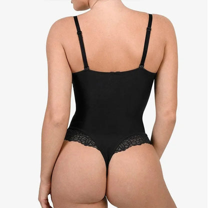 SculptLace V-Neck Bodysuit