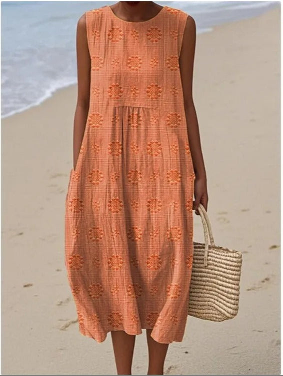 Sleeveless Beach Dress