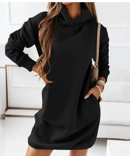 Tessia Hooded Pocket Dress