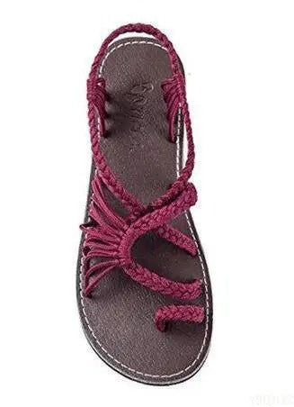 Comfortable Flat Strap Sandals for Women