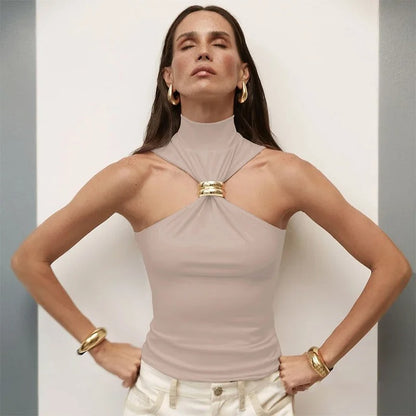 Metal Muse Knit Crop Top