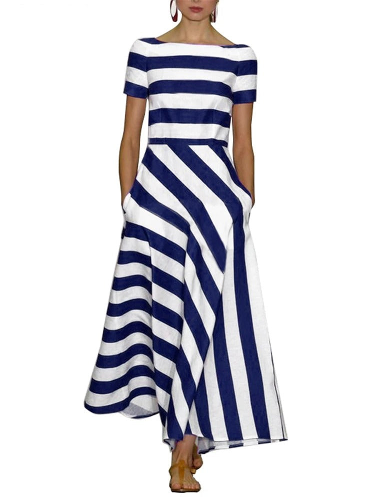 Off-Shoulder Boho Maxi Dress