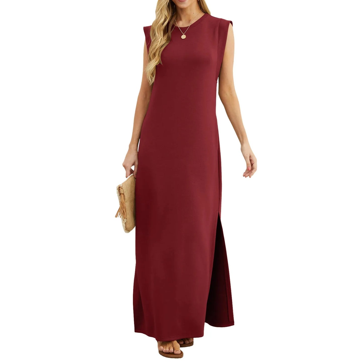 Solara Slit Maxi Dress