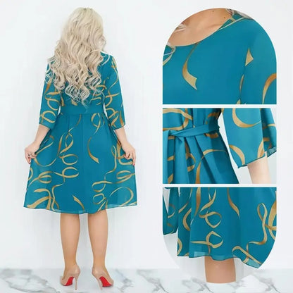 Printed Casual Summer Dress
